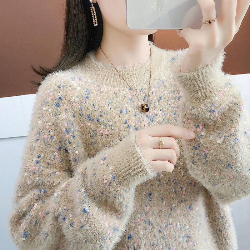 Artificial Mink Sweater for Women – Autumn and Winter Collection