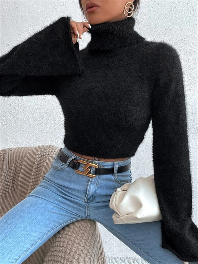 Women's European and American Turtleneck Sweater