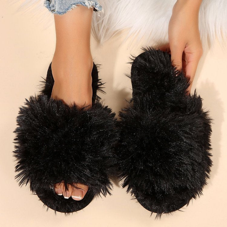 Women's Fluffy Winter Slippers