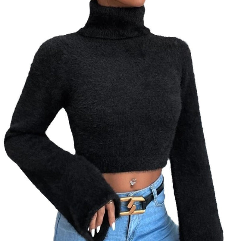 Women's European and American Turtleneck Sweater