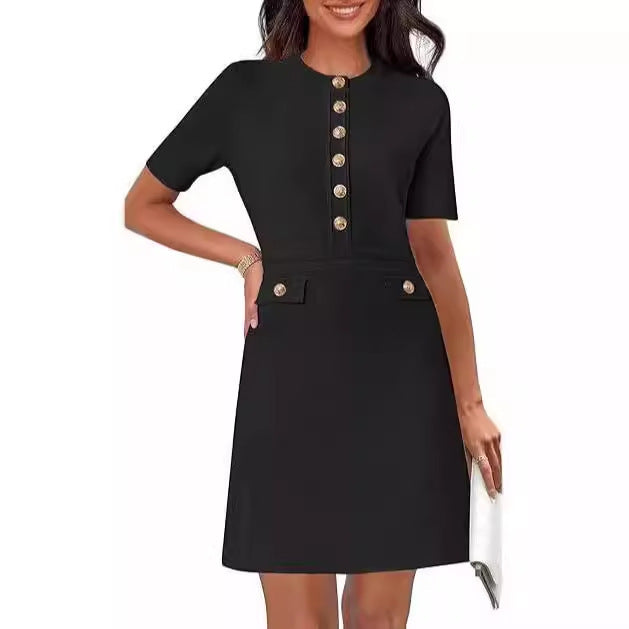 Women's Clothing Dress European And American Socialite Slim Fit