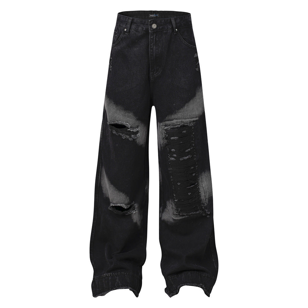 Niche Loose-Fit Bootcut Pants for Men and Women