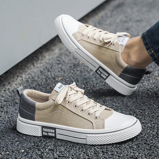 New Versatile Casual Low-Top Sports Canvas Shoes for Men