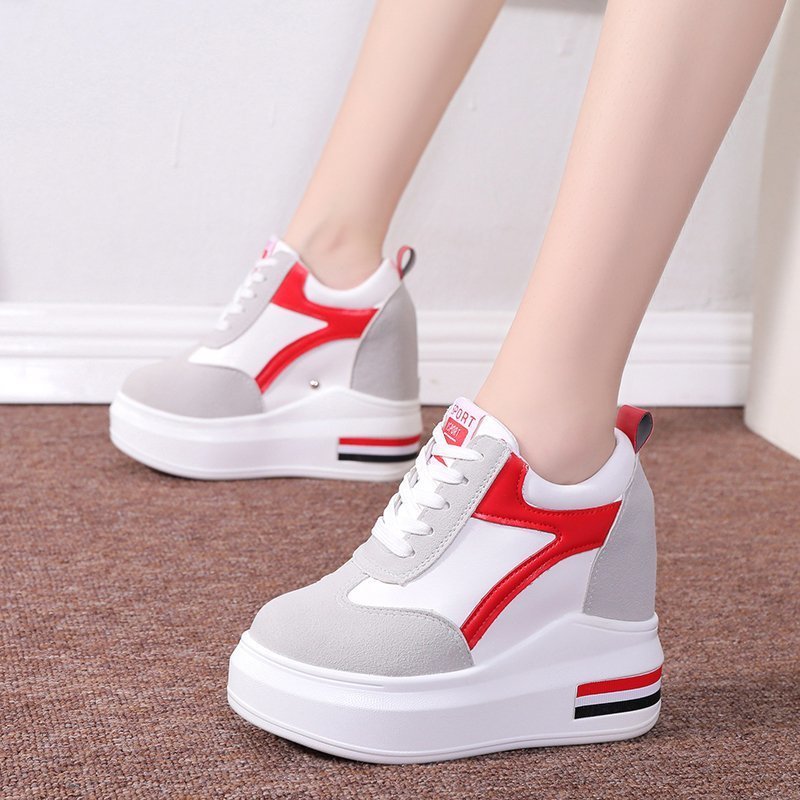 Women's Platform Casual Shoes with Height-Increasing Insole