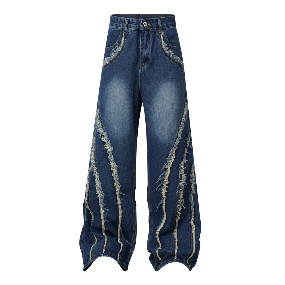 Retro Unisex Bootcut Pants