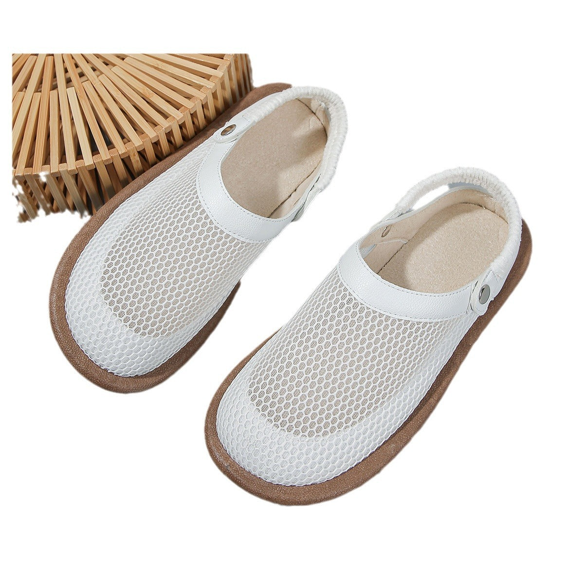 Fashionable New Mesh Closed-Toe Sandals for Women