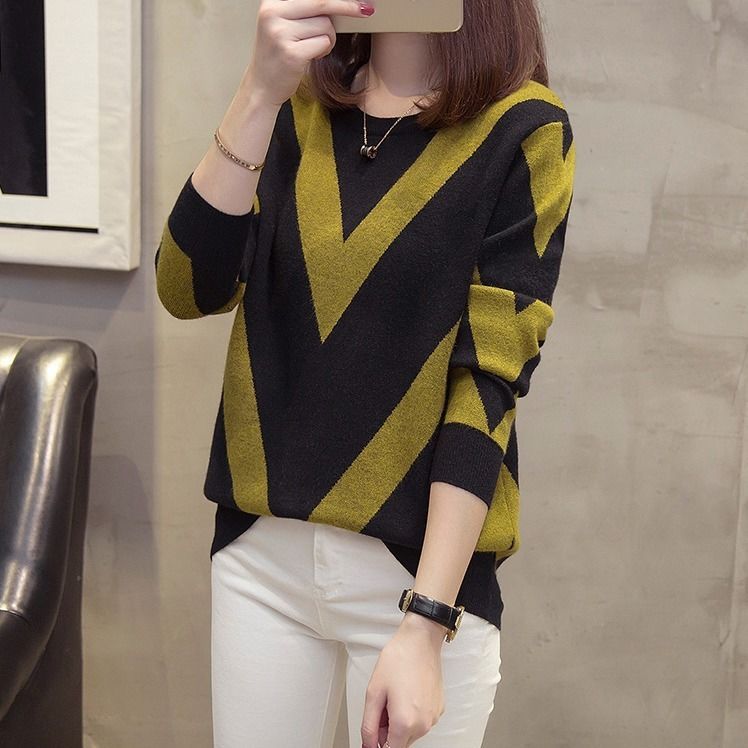 Women's Fall Crew Neck Sweater