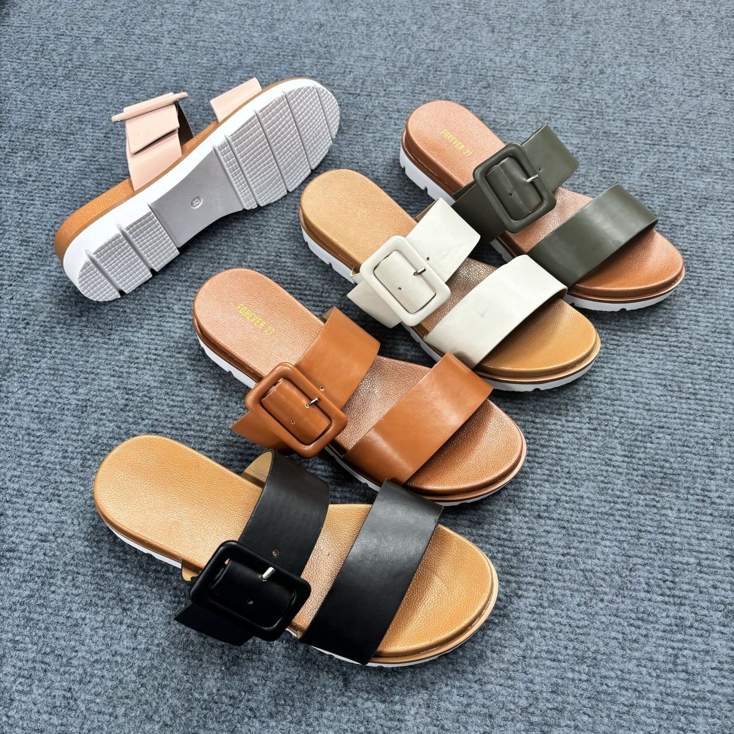 Versatile Fashion Platform Slippers for Women, Stylish and Comfortable Footwear