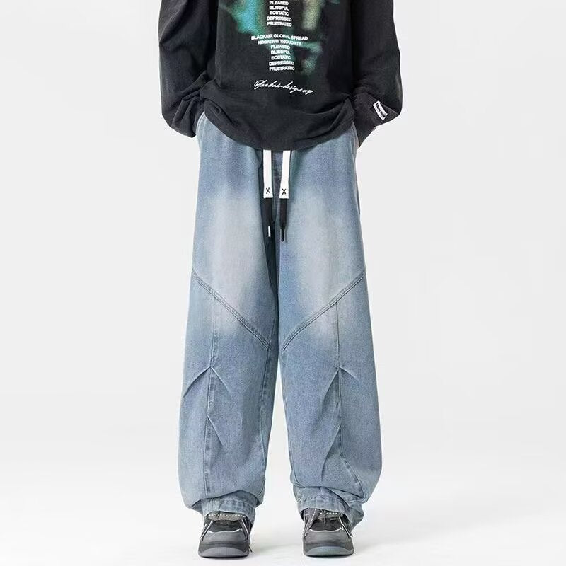 Autumn And Winter Trendy Straight Wide-leg Pants