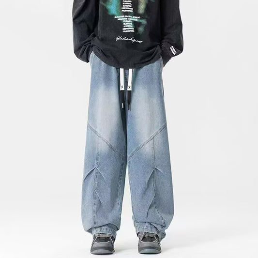 Autumn And Winter Trendy Straight Wide-leg Pants