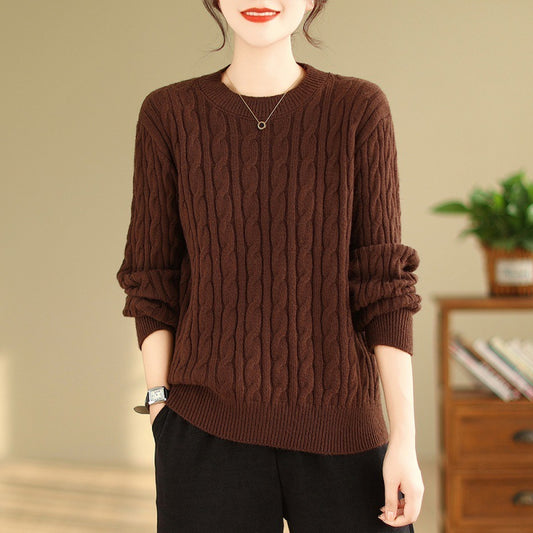 Western Style All-Match Outer and Inner Wear Sweater