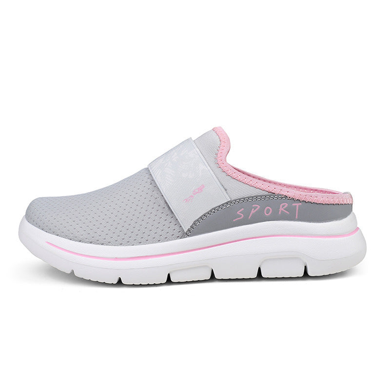 Soft-Soled Mesh Surface Women's Sneakers, Breathable and Comfortable Casual Footwear