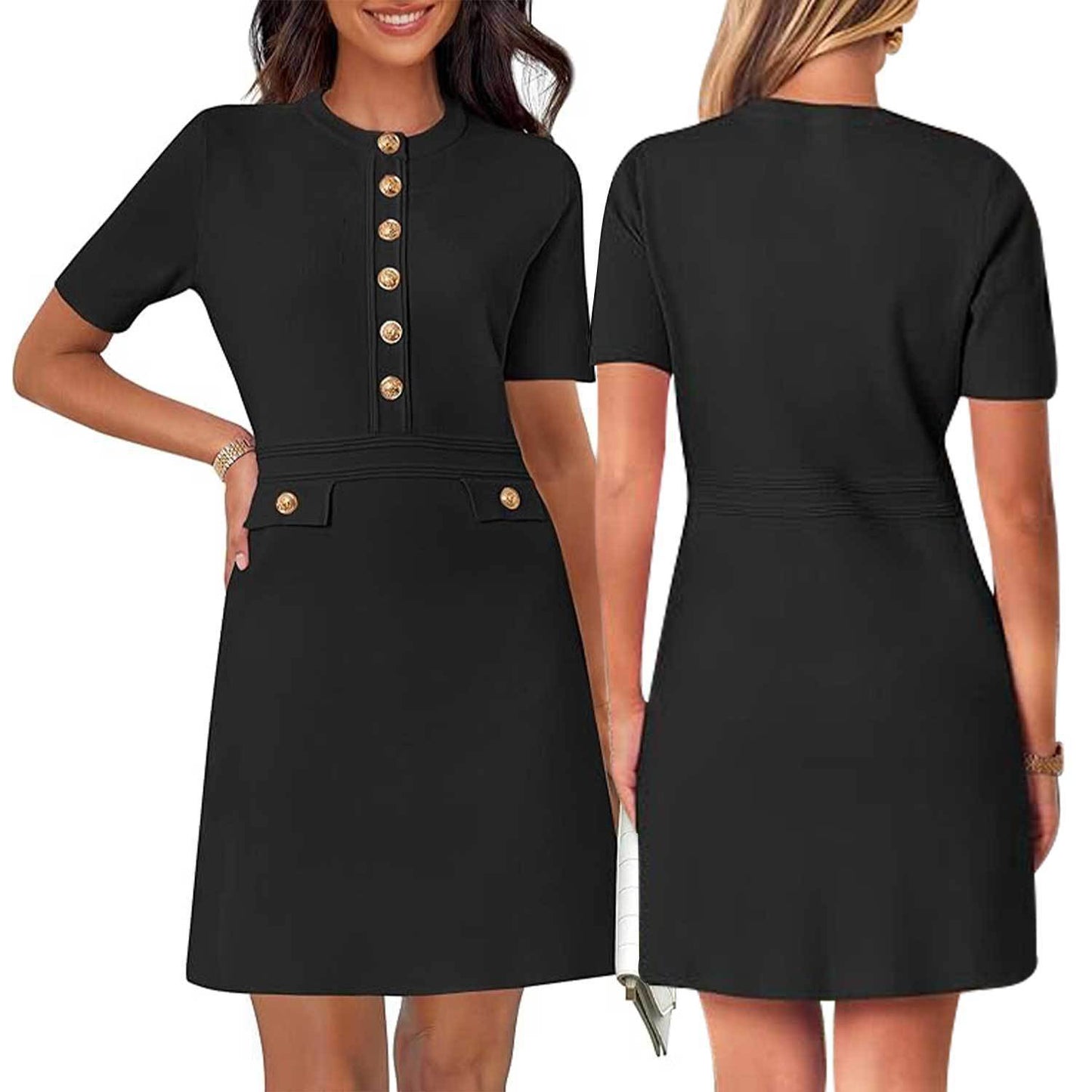 Women's Clothing Dress European And American Socialite Slim Fit