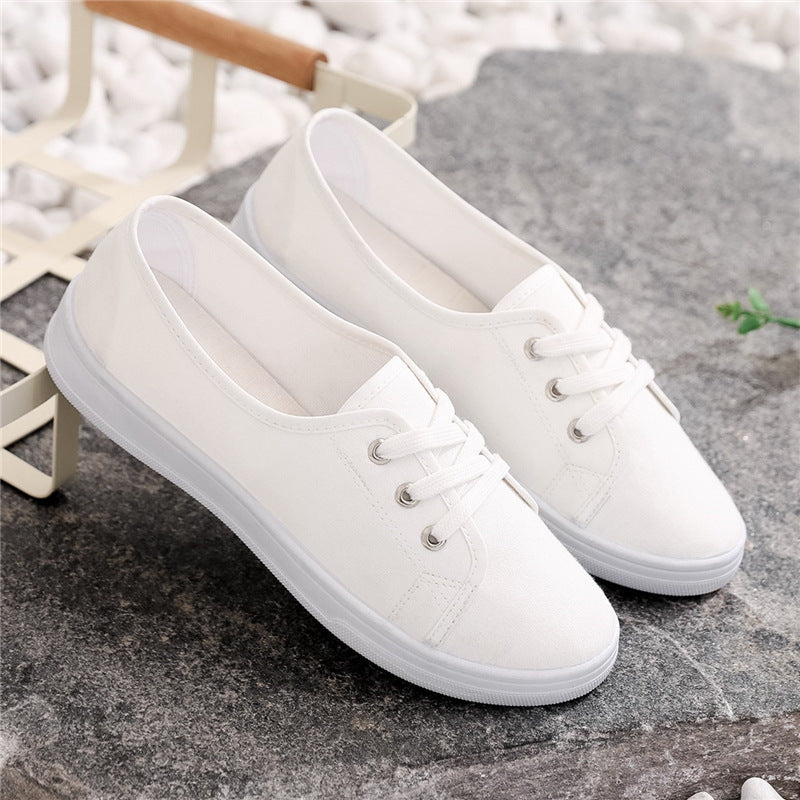 Spring and Autumn Canvas Shoes for Students