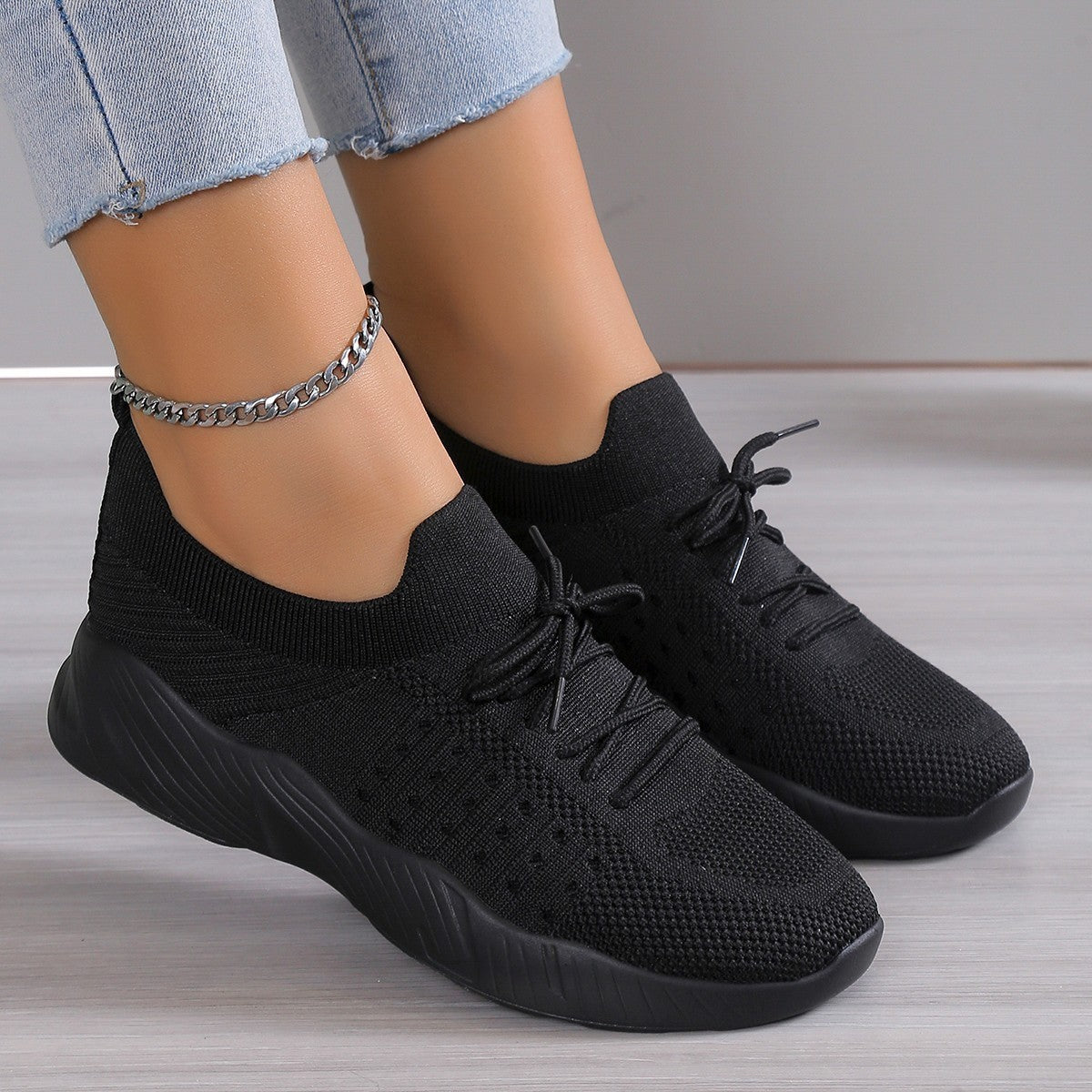 Women's Casual Sports Shoes – Soft Bottom Lightweight Breathable Sneakers