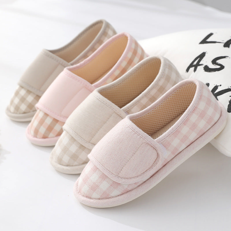 Plus Size Maternity Soft Bottom Non-Slip Confinement Slippers