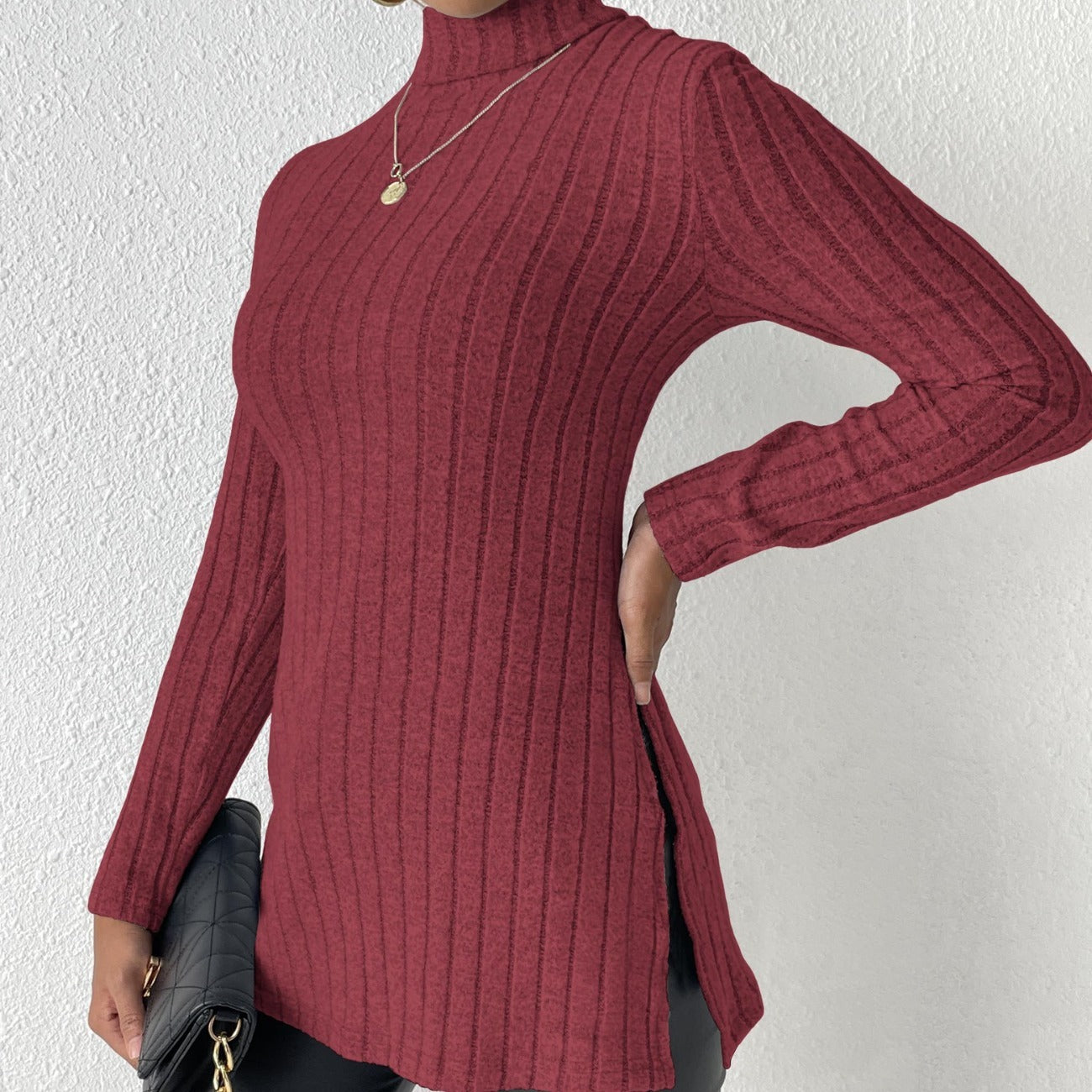 Women's Turtleneck Pullover Sweater