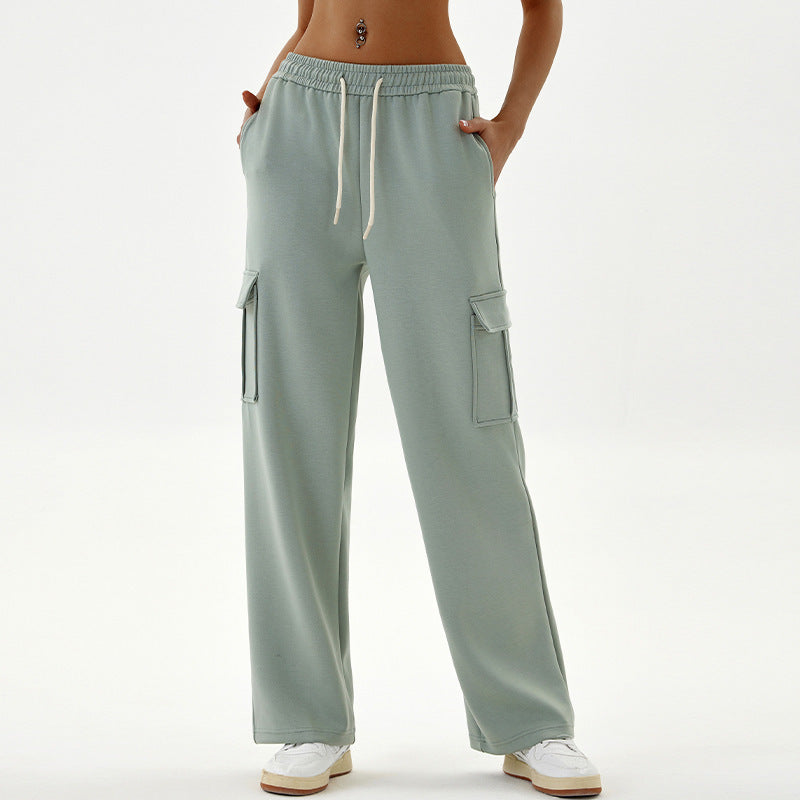 Women's Fashionable Tooling Leisure Track Sweatpants