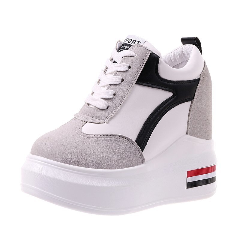 Women's Platform Casual Shoes with Height-Increasing Insole