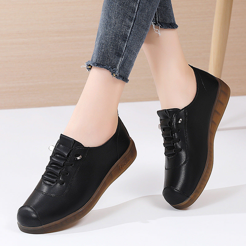 Casual Elastic Band Shoes with Tendon Bottom