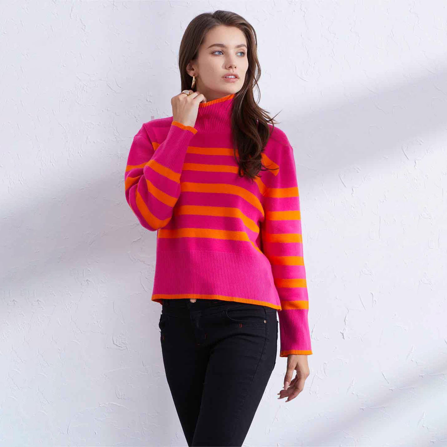 Casual All-Matching Women's Warm Sweater - Versatile and Cozy Design