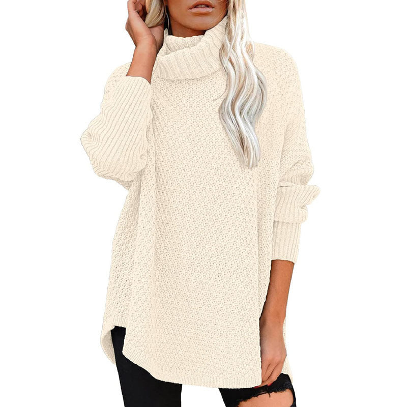 New Autumn and Winter Cross-Border Women's Turtleneck Sweater