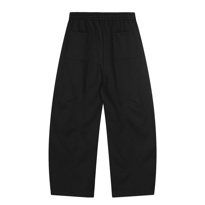 Small Minimalist Loose Scimitar Casual Pants